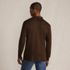 Men's Long Sleeve Cotton Supima Polo Shirt, Back