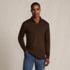 Men's Long Sleeve Cotton Supima Polo Shirt, Front