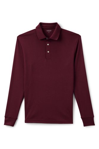 lands end men's supima polo
