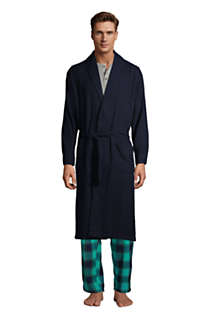 Acura Mens Flannel Cotton Blend Shawl Collar Sleepwear Classical Bath Robe Size S/3XL 6000 