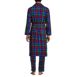 Men's Flannel Robe, Back