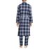 Men's Flannel Robe, Back