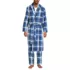 Men's Flannel Robe, Front