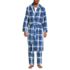 Men's Flannel Robe, Front
