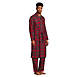 Men's Flannel Robe, alternative image