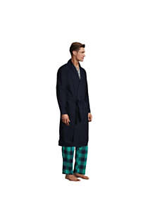 Men's Flannel Robe, alternative image