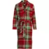 Men's Flannel Robe, Front