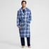 Men's Flannel Robe, Front