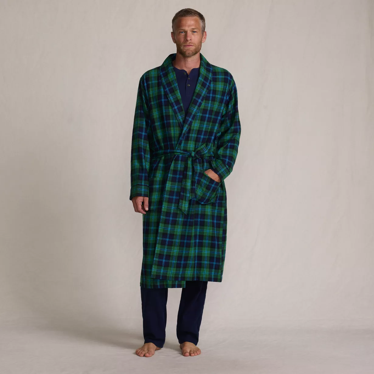 Men's Flannel Robe