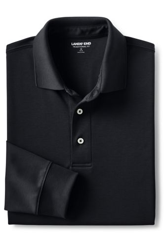 banded bottom polo shirts