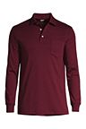 Lands' End Long Sleeve Super Soft Supima Polo Shirt 435938