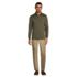 Men's Long Sleeve Cotton Supima Polo Shirt with Pocket, alternative image