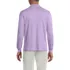 Men's Long Sleeve Cotton Supima Polo Shirt with Pocket, Back