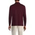 Men's Long Sleeve Cotton Supima Polo Shirt with Pocket, Back