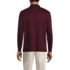 Men's Long Sleeve Cotton Supima Polo Shirt with Pocket, Back