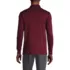 Men's Long Sleeve Cotton Supima Polo Shirt with Pocket, Back