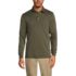 Men's Long Sleeve Cotton Supima Polo Shirt with Pocket, Front