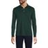 Men's Long Sleeve Cotton Supima Polo Shirt with Pocket, Front