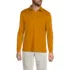 Men's Long Sleeve Cotton Supima Polo Shirt with Pocket, Front