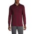 Men's Long Sleeve Cotton Supima Polo Shirt with Pocket, Front