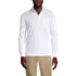 Men's Long Sleeve Cotton Supima Polo Shirt with Pocket, Front
