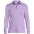 Men's Long Sleeve Cotton Supima Polo Shirt with Pocket, Front