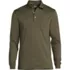 Men's Long Sleeve Cotton Supima Polo Shirt with Pocket, Front