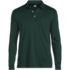 Men's Long Sleeve Cotton Supima Polo Shirt with Pocket, Front