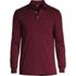 Men's Long Sleeve Cotton Supima Polo Shirt with Pocket, Front