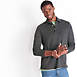 Men's Tall Long Sleeve Super Soft Supima Polo Shirt with Pocket, alternative image