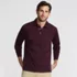 Men's Tall Long Sleeve Cotton Supima Polo Shirt with Pocket, alternative image