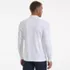 Men's Long Sleeve Cotton Supima Polo Shirt with Pocket, Back