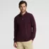Men's Long Sleeve Cotton Supima Polo Shirt with Pocket, Front