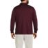 Men's Big Long Sleeve Cotton Supima Polo Shirt, Back