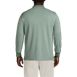 Men's Big and Tall Long Sleeve Super Soft Supima Polo Shirt, Back