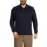 Men's Big and Tall Long Sleeve Super Soft Supima Polo Shirt, Front