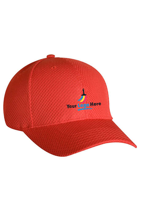 Jersey Mesh Embroidered Active Cap