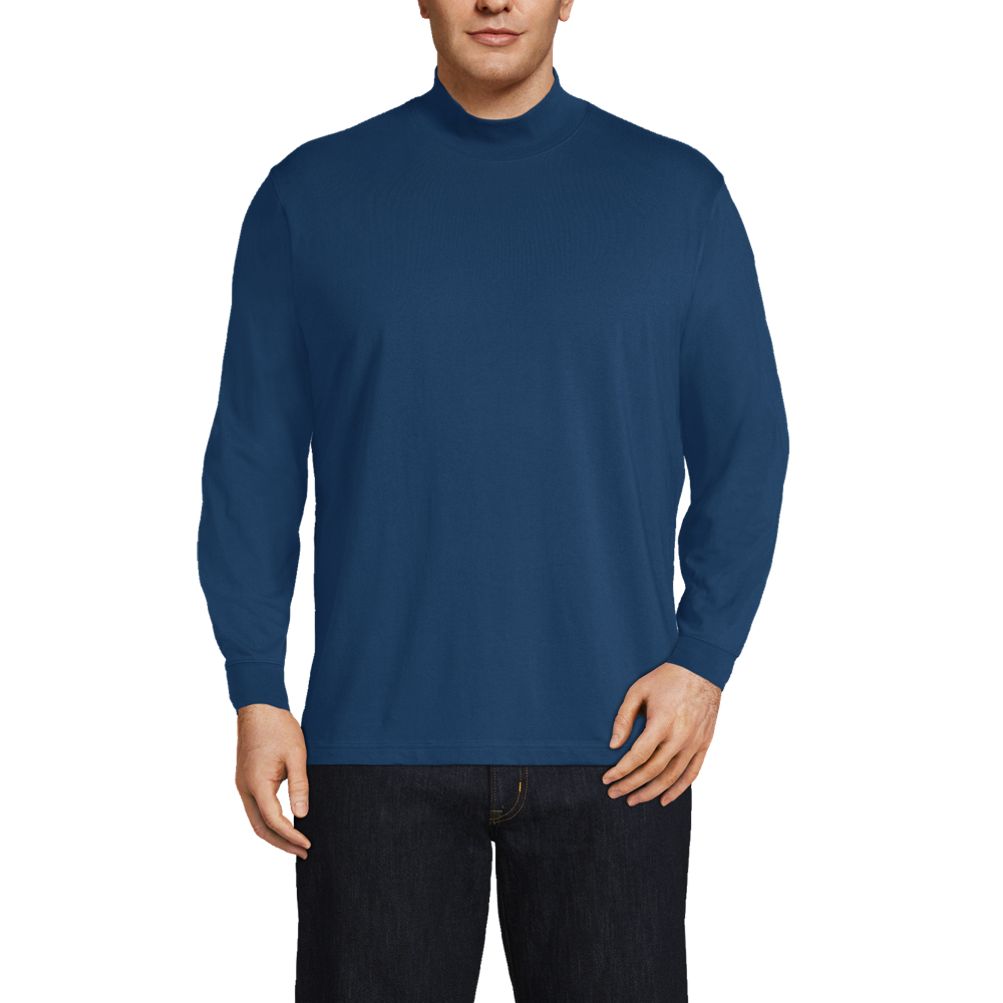 Men's Big & Tall Super-T Mock Turtleneck