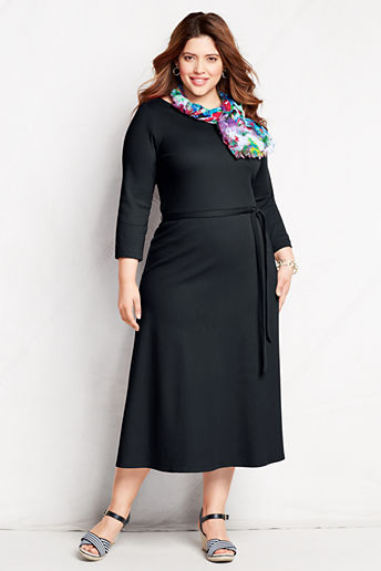 100% Cotton Plus-Size Dresses | CottonFinder.com