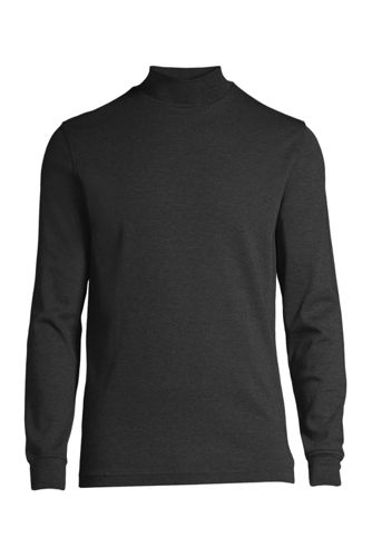 big and tall short sleeve mock turtleneck