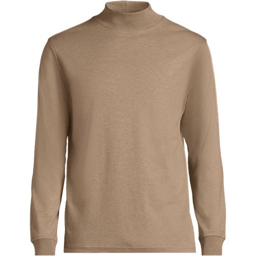 Men s Cotton Supima Mock Turtleneck