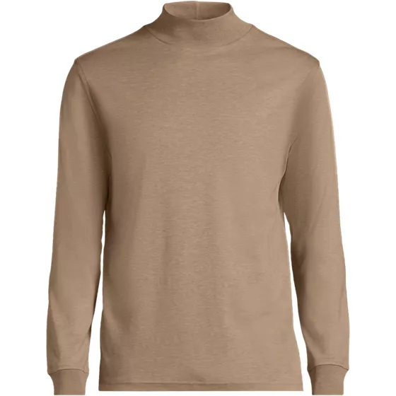 Men's Cotton Supima Mock Turtleneck - primary