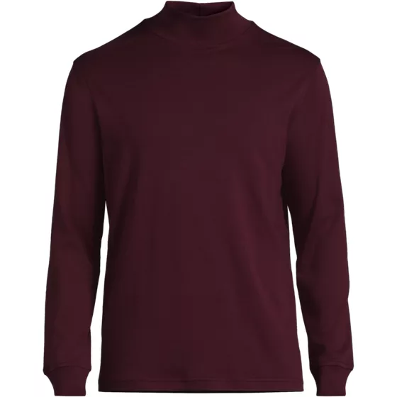 Men's Cotton Supima Mock Turtleneck - primary