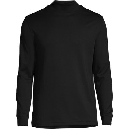 Men's Cotton Supima Mock Turtleneck - primary