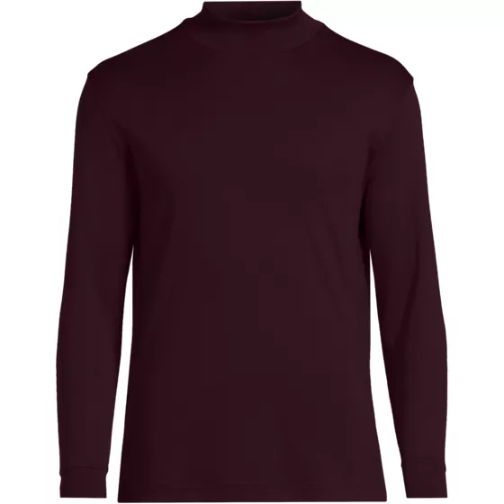 Men's Cotton Supima Mock Turtleneck - primary