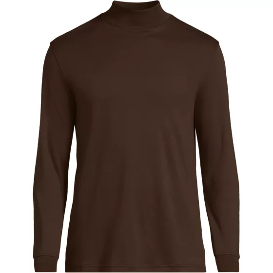 Men's Cotton Supima Mock Turtleneck - primary