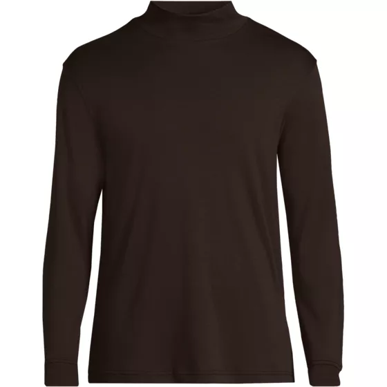 Men's Cotton Supima Mock Turtleneck - primary