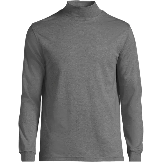 Men's Cotton Supima Mock Turtleneck - primary