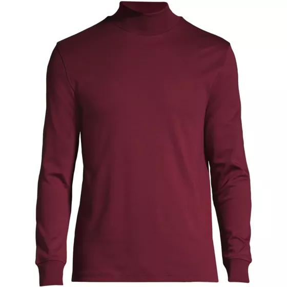 Men's Big Cotton Supima Mock Turtleneck - primary