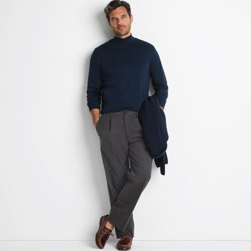 Supima Cotton Turtlenecks Clothing | Lands' End
